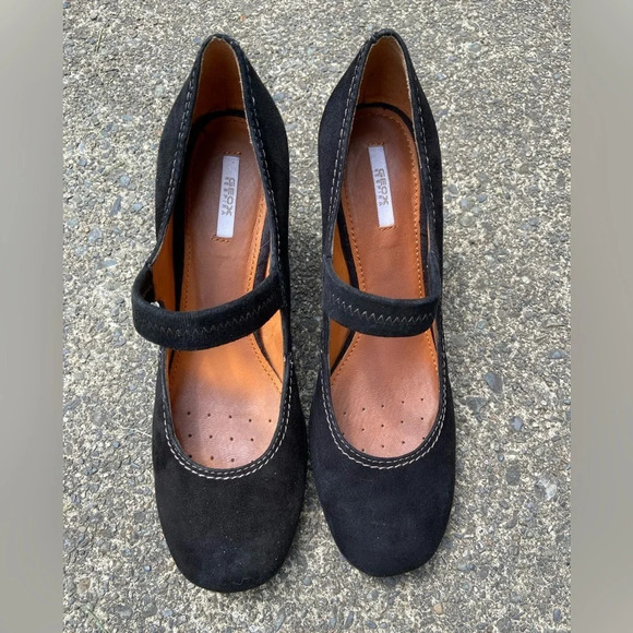 Geox Mary janes kitten heels  Sz 38 - Picture 7 of 10